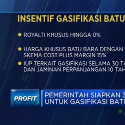 Pemerintah Siapkan 3 Insentif Untuk Gasifikasi Batu Bara