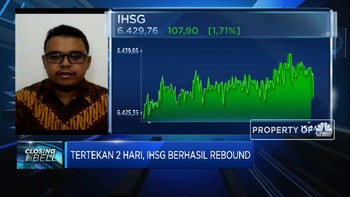 Menguat 1,71%, IHSG Ditopang Sektor Tambang & Perbankan