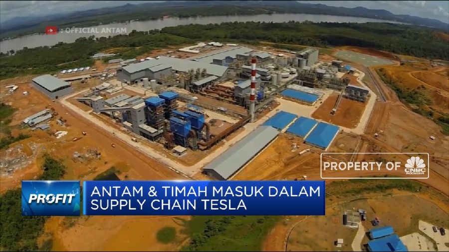 ANTAM & Timah Masuk Dalam Supply Chain Tesla