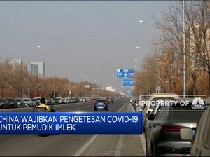 China Wajibkan Pengetesan Covid-19 Untuk Pemudik Imlek