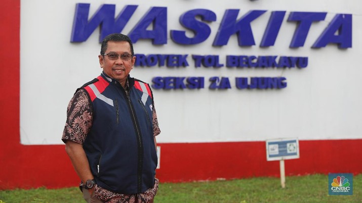 Direktur Utama Waskita Karya, Destiawan Soewardjono. (CNBC Indonesia/Andrean Kristianto)