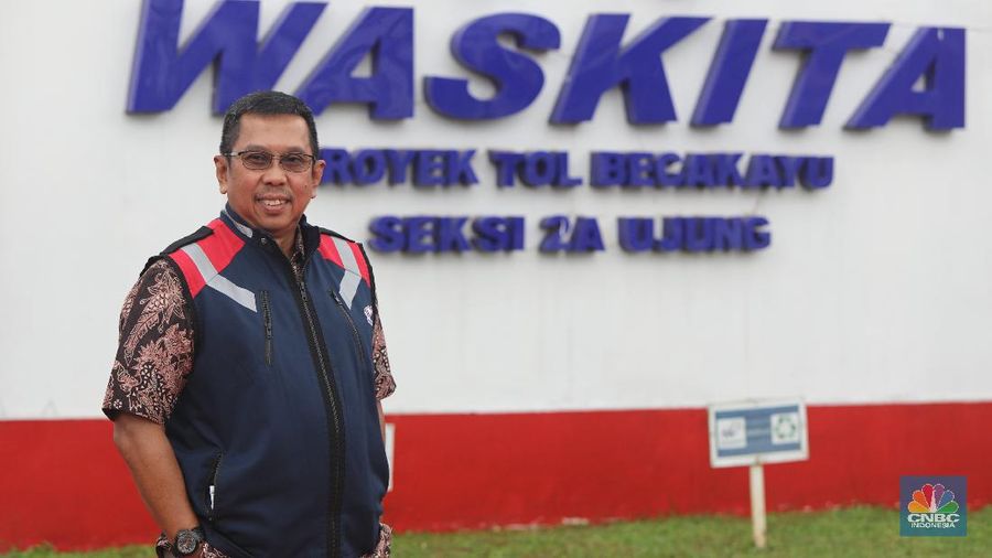 Direktur Utama Waskita Karya, Destiawan Soewardjono. (վ/Andrean Kristianto)