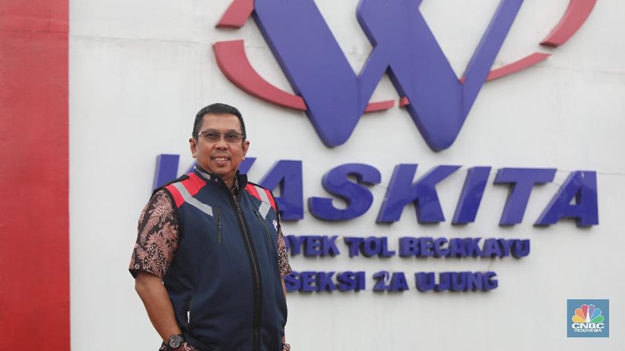 Direktur Utama Waskita Karya, Destiawan Soewardjono. (վ/Andrean Kristianto)
