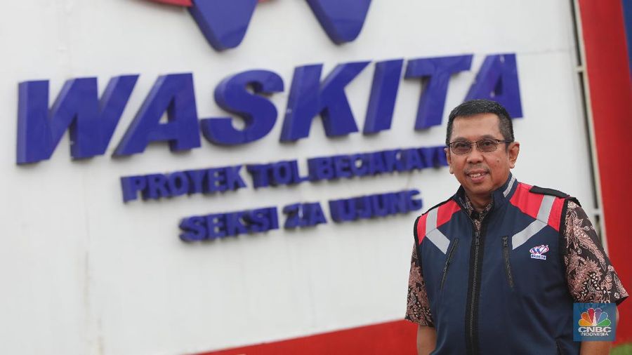 Direktur Utama Waskita Karya, Destiawan Soewardjono. (CNBC Indonesia/Andrean Kristianto)