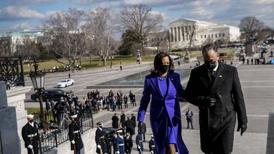 Kamala Harris Wakil Presiden Amerika Serikat (AS). (AP/Jonathan Ernst) Kamala Harris Wakil Presiden Amerika Serikat (AS). (AP/Jonathan Ernst)