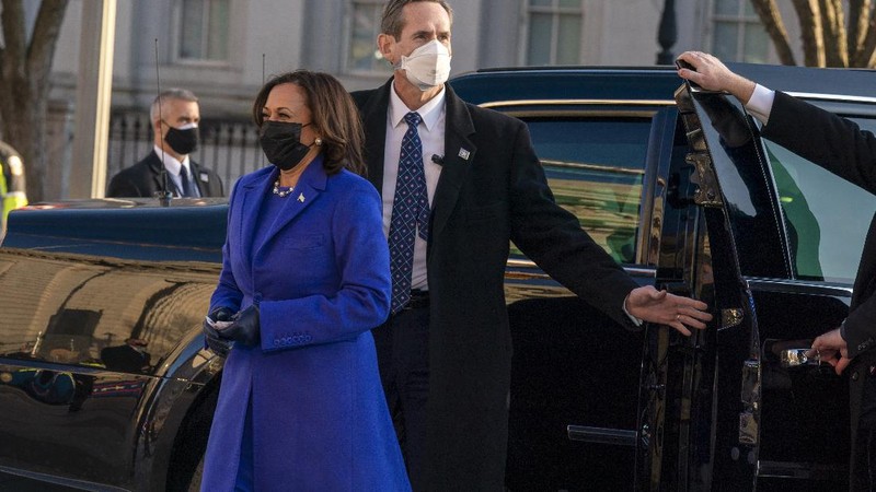 Kamala Harris Wakil Presiden Amerika Serikat (AS). (AP/Jonathan Ernst)