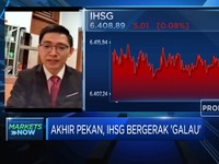 Akhir Pekan, IHSG Sesi I Bergerak 'Galau'