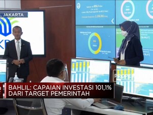 BKPM: Investasi 2020 Capai 101,1% Dari Target Pemerintah