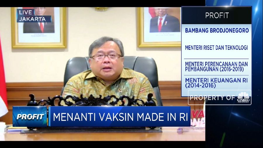 Masuk Uji Pre-Klinis, Vaksin Merah Putih Ditargetkan Siap di Akhir 2021 (CNBC Indonesia TV)