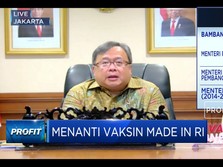 Menristek: RI Ketinggalan Dalam Riset Vaksin Covid-19