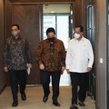 Erick Meeting 'Bareng' Budi Karya & Anies, Bahas Apa Ya?