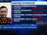 Tekanan Jual Saham Otomotif Dorong Pelemahan IHSG
