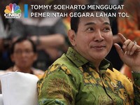 Tommy Soeharto Gugat Pemerintah Rp 56 M Gegara Digusur Tol