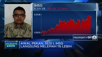 Valuasi Sudah Cukup Mahal, IHSG Awal Pekan Terkoreksi Wajar