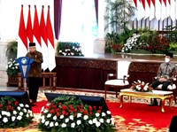 Maruf Amin Resmi Jadi Plt Presiden Hingga 16 Mei 2022
