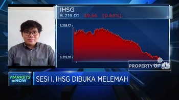 Dibuka di Zona Merah, Pelemahan IHSG Mulai Menipis