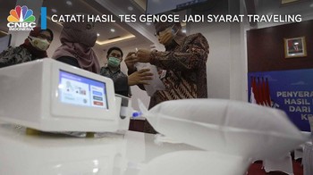 Catat! Hasil Tes GeNose Jadi Syarat Traveling