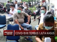 Covid-19 RI Tembus 1 Juta Kasus