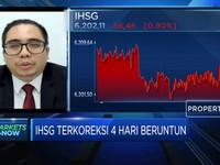 Kasus Covid-19 Terus Naik, IHSG Terkoreksi 4 Hari Beruntun