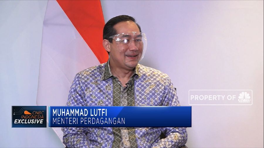 Dilantik Jadi Mendag, M.Lutfi Siap jadi Wasit Perdagangan RI(CNBC Indonesia TV)