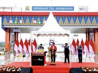 Ini Rincian Tol Kayu Agung-Palembang yang Diresmikan Jokowi