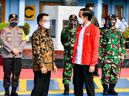 Presiden Jokowi Berangkat Ke Sumatera Selatan