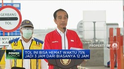 Presiden Jokowi Resmikan Tol di Palembang