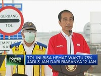 Presiden Jokowi Resmikan Tol di Palembang