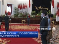 Jokowi Lantik Kapolri Baru