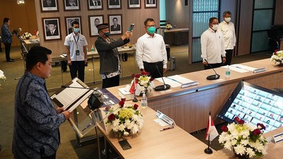 Pelantikan pejabat di Kementerian BUM. (Dok: BUMN) Pelantikan pejabat di Kementerian BUM. (Dok: BUMN)
