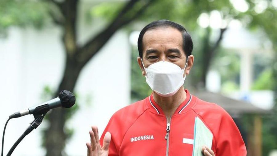 Presiden Joko Widodo merima Vaksinasi COVID-19 Tahap Kedua di Istana Kepresidenan Jakarta, Rabu, 27 Januari 2021. (Dok: Muchlis Jr - Biro Pers Sekretariat Presiden)