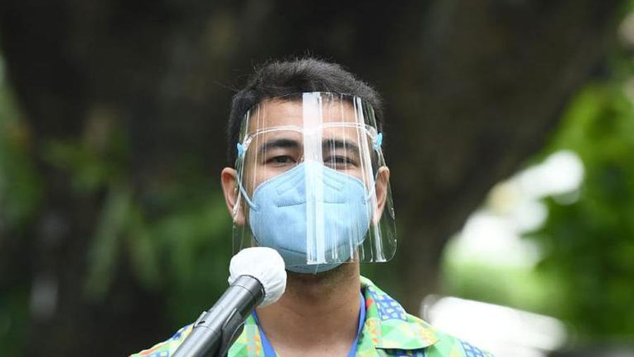 Raffi Ahmad saat disuntik vaksin Covid-19 perdana di Istana Negara, Rabu (13/1/2021). (Dok: Muchlis Jr - Biro Pers Sekretariat Presiden)