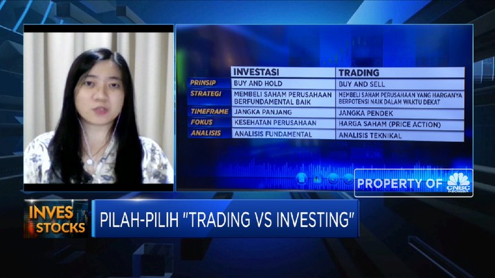 Strategi Penempatan Dana di Pasar Saham Lewat Investing Vs Trading (CNBC INdonesia TV) Strategi Penempatan Dana di Pasar Saham Lewat Investing Vs Trading (CNBC INdonesia TV)