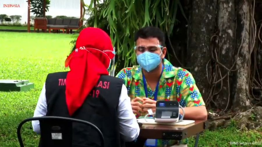 Vaksinasi ke Dua Raffi Ahmad