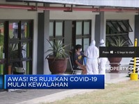Awas! RS Rujukan Covid-19 Mulai Kewalahan