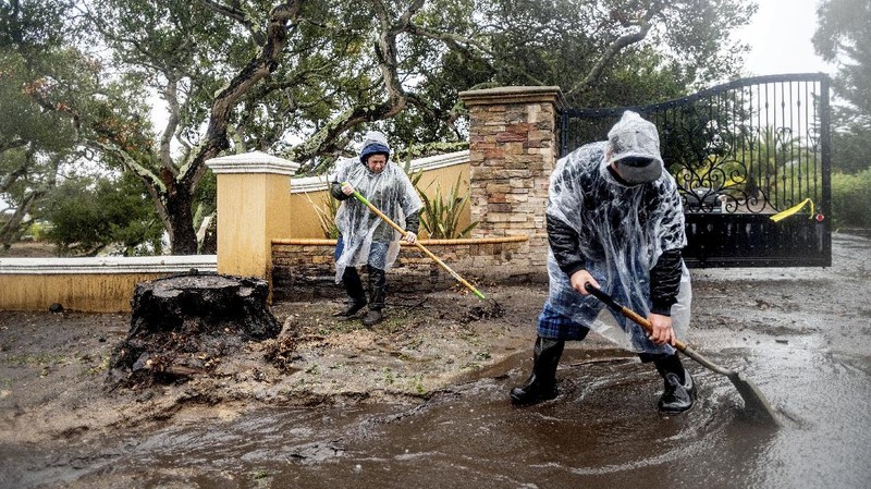 Badai California. (AP/Rich Pedroncelli)