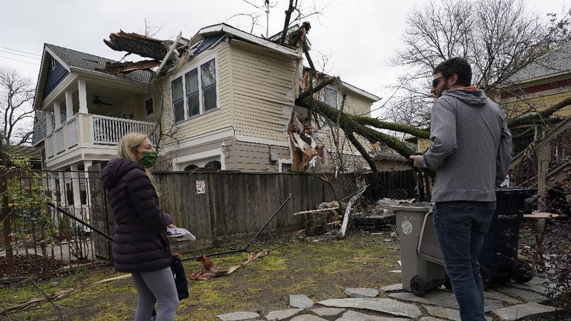 Badai California. (AP/Rich Pedroncelli)