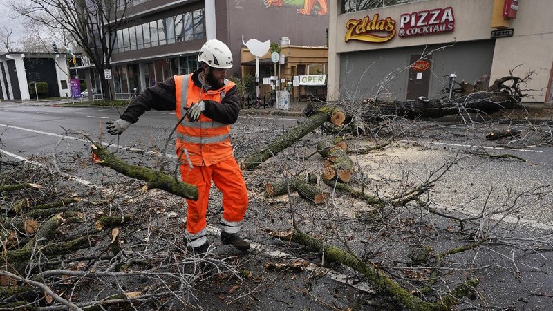 Badai California. (AP/Rich Pedroncelli)