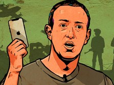 Awas 'Perang', Bos Facebook Mark Zuckerberg Ngamuk ke Apple