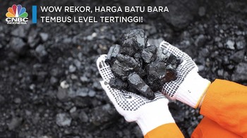Wow Rekor, Harga Batu Bara Tembus Level Tertinggi!