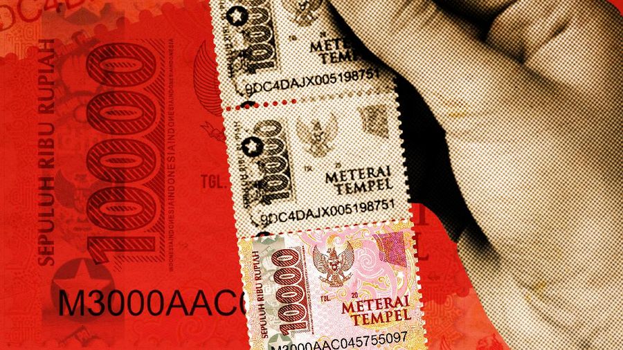 Infografis: Akhirnya Dirilis! Ini Dia Penampakan Materai Rp 10.000