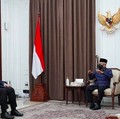Sowan ke Wapres Ma'ruf Amin, Erick 'Setor' Wakaf BUMN Rp 80 M
