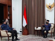 Sowan ke Wapres Ma'ruf Amin, Erick 'Setor' Wakaf BUMN Rp 80 M