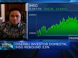 Diserbu Investor Ritel Lokal, IHSG Rebound Hingga 3,5%