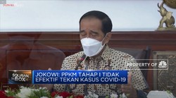 Jokowi: PPKM Tahap I Tidak Efektif Tekan Kasus Covid-19