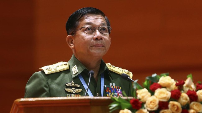 Pemimpin Junta Min Aung Hlaing Jadi Presiden Baru Myanmar