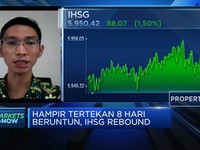Teknikal Rebound, IHSG Sesi I Ditutup Menguat 1,5%