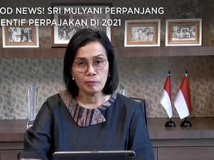 Good News! Sri Mulyani Perpanjang Insentif Perpajakan di 2021