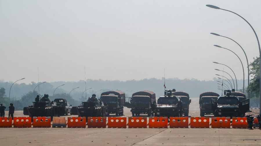 Kondisi Myanmar pasca kudeta oleh militer