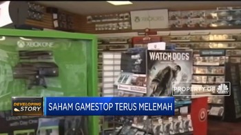 Saham Gamestop Terus Melemah